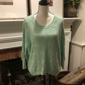 Sweet Mint Green Summer Sweater